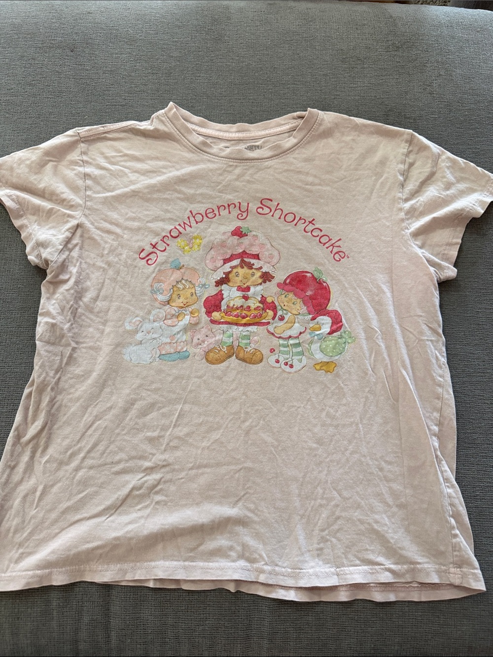 Strawberry Shortcake Pink Graphic Tee